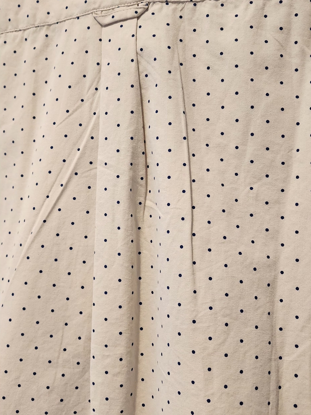 NWT Men's White Micro-Dot Button-Up Shirt - Picture 6 of 6